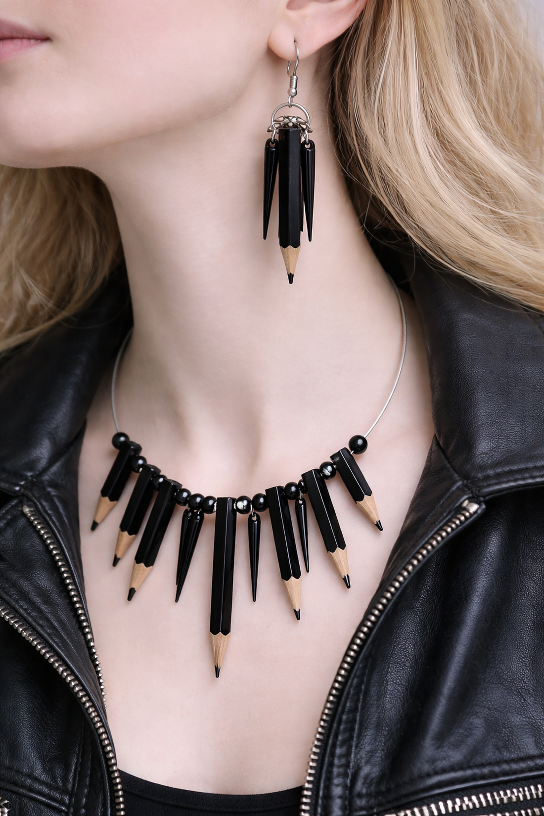 set bijuterii creioane 00505 - bijuterii - seturi de bijuterii - Artynos.ro