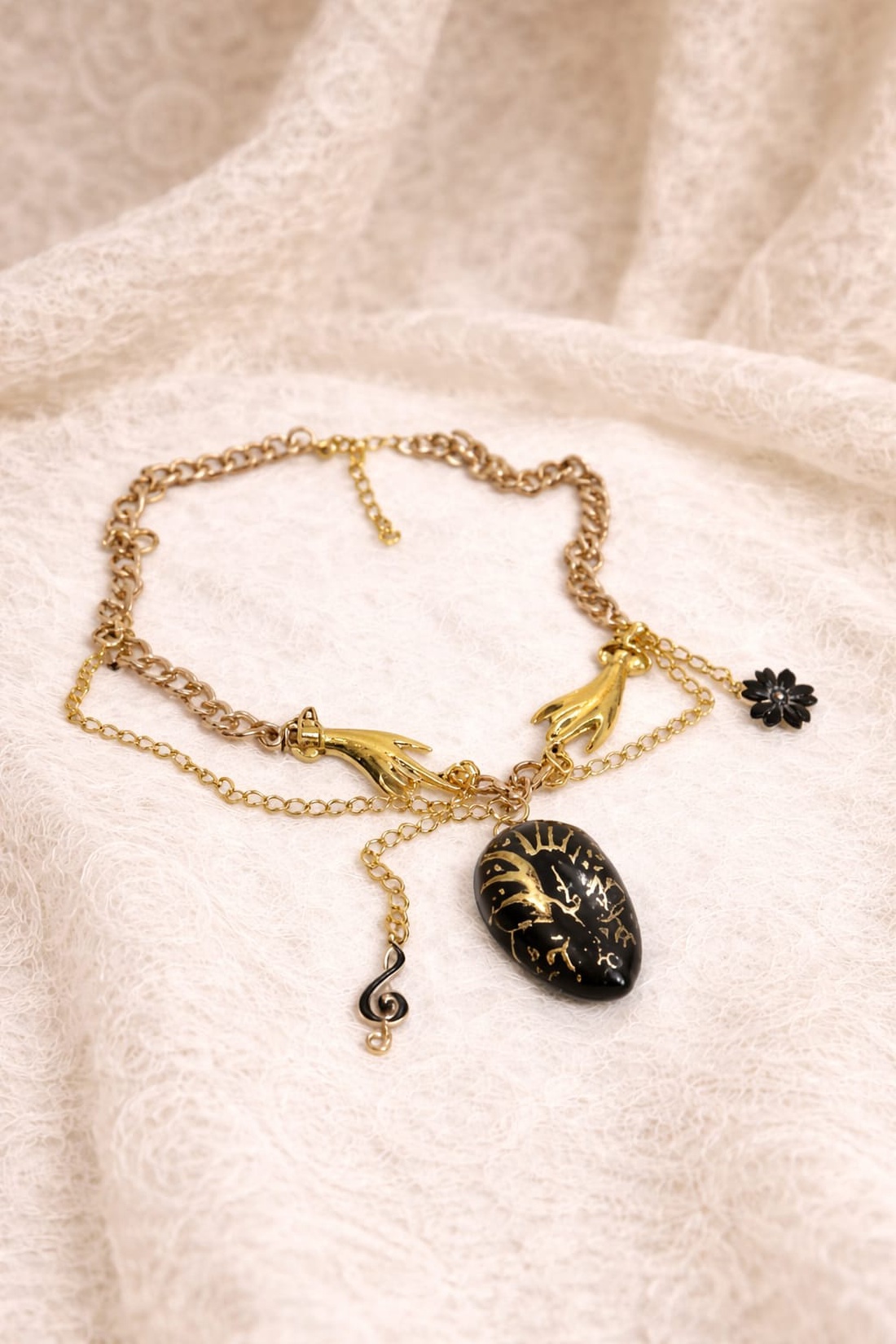  colier cu pandnativ -cadouri femei 01310 - bijuterii - coliere - coliere cu pandative - Artynos.ro