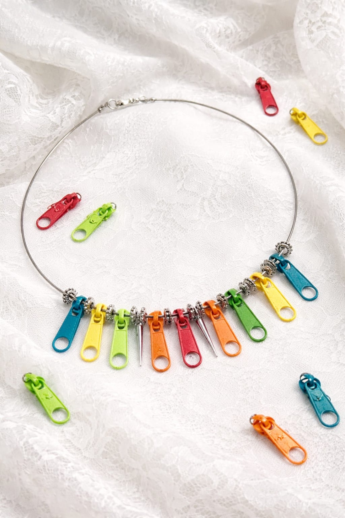 Set bijuterii -cursoare colorate   00934 - bijuterii - seturi de bijuterii - Artynos.ro