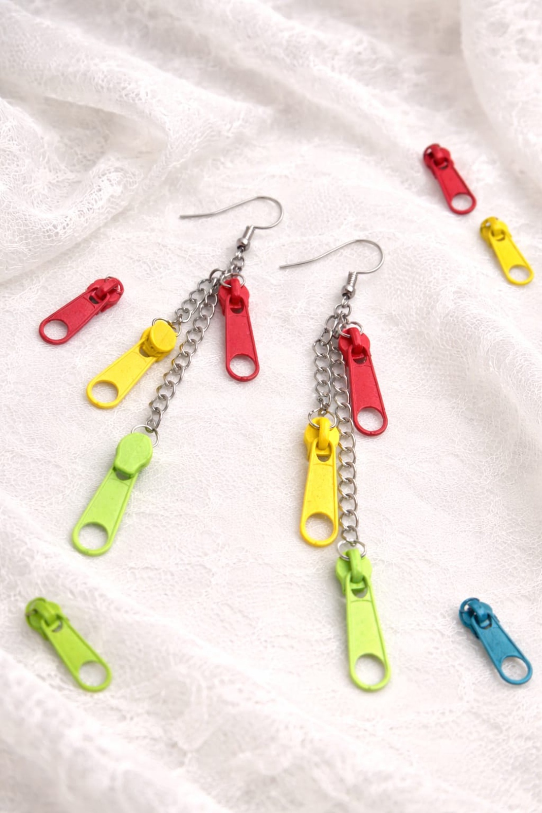 Set bijuterii -cursoare colorate   00934 - bijuterii - seturi de bijuterii - Artynos.ro