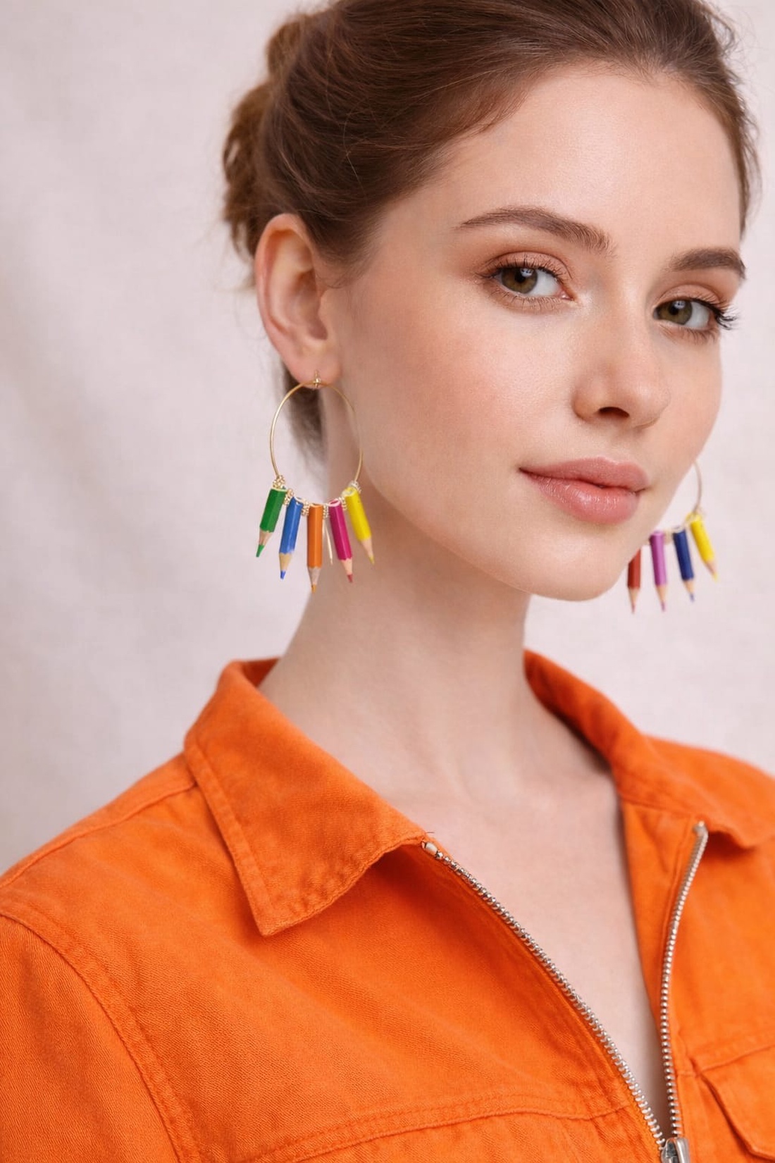 set bijuterii creioane colorate 01844 - bijuterii - seturi de bijuterii - Artynos.ro