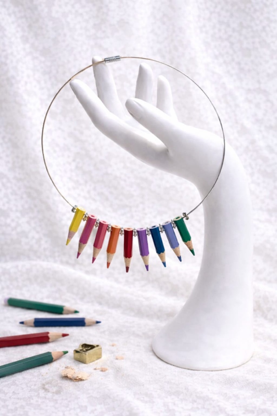 set bijuterii creioane colorate 01850 - bijuterii - seturi de bijuterii - Artynos.ro