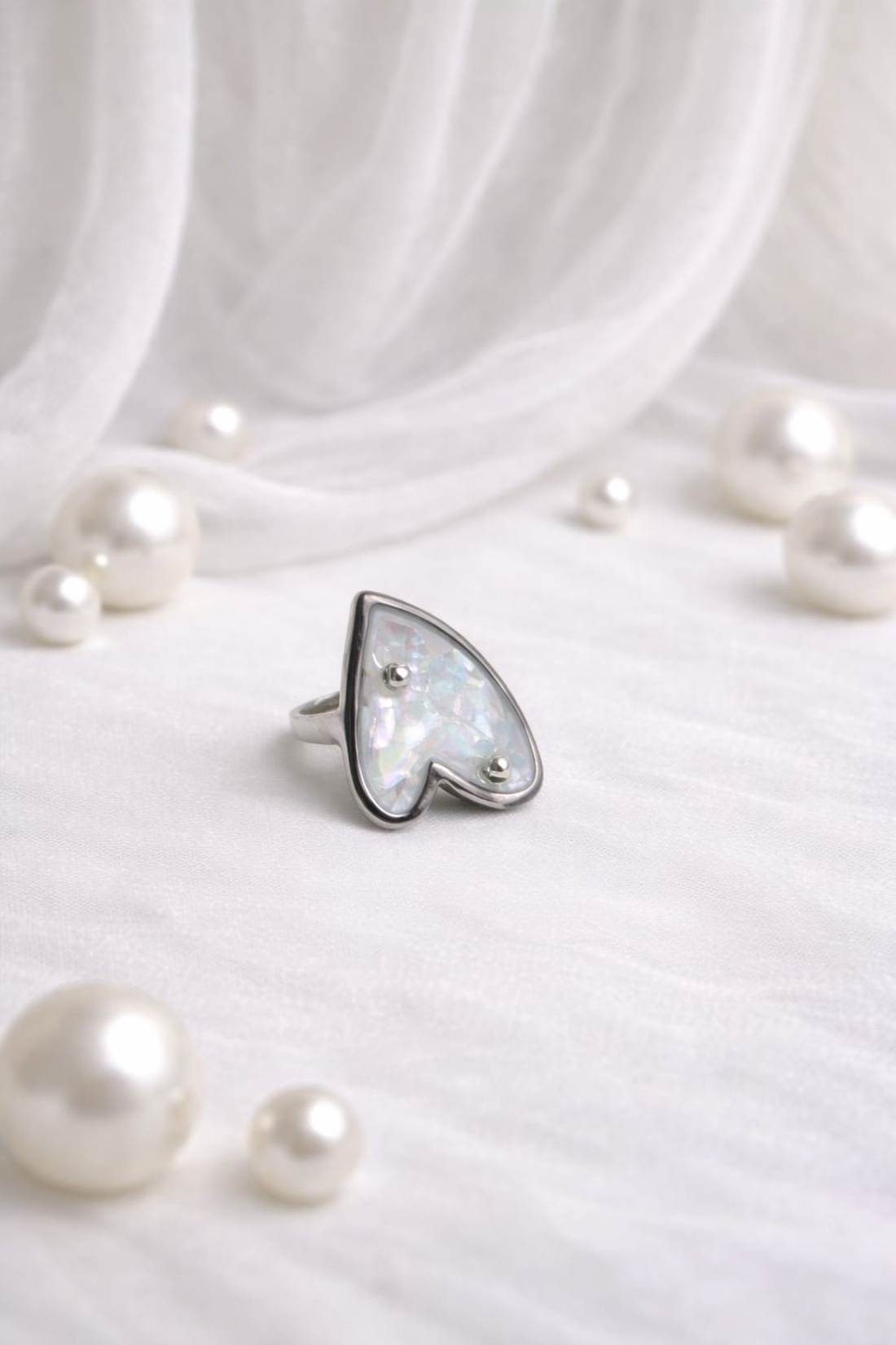 Inel cu scoici veritabile Abalone (Paua) 01169 - bijuterii - inele - inele cu figurine - Artynos.ro