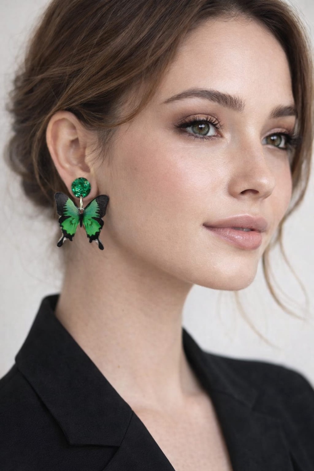 cercei-cadouri pentru femei 01358 - bijuterii - cercei - cercei din rășină - Artynos.ro