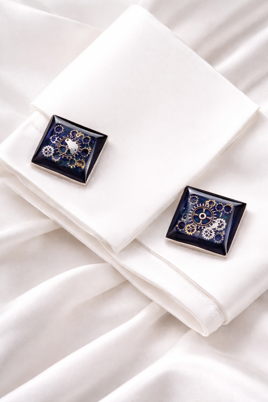  Butoni de cămașă Steapunck ,cadou accesorii bărbați 01952 - bijuterii - butoni de manșetă - Artynos.ro