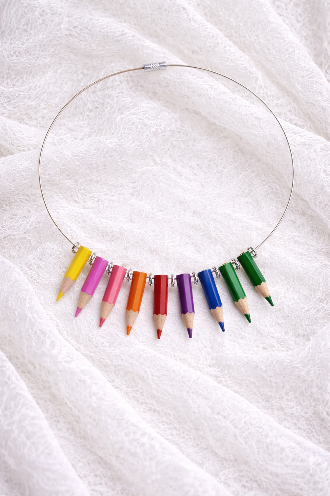 Set bijuterii cu creioane colorate 01958 - bijuterii - seturi de bijuterii - Artynos.ro