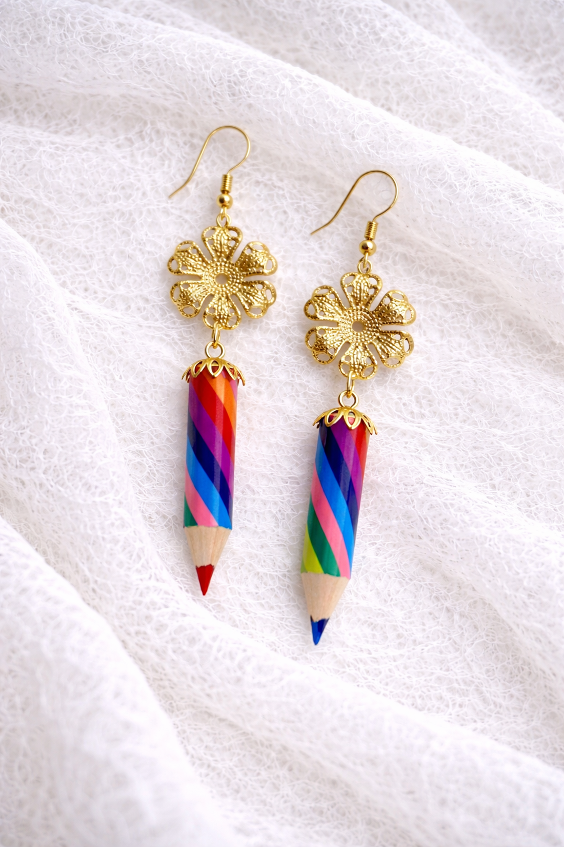 Set bijuterii cu creioane colorate 01959 - bijuterii - seturi de bijuterii - Artynos.ro