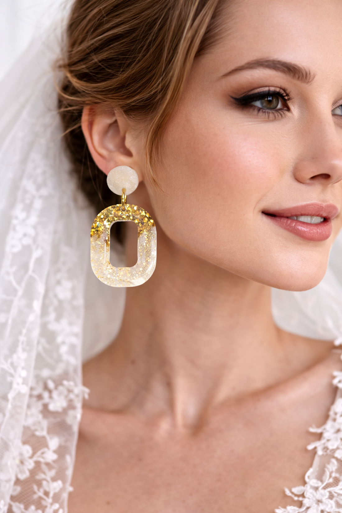 Cercei pentru mireasă-nuntă,party 01973 - accesorii nuntă - bijuterii mireasă - cercei mireasă - Artynos.ro