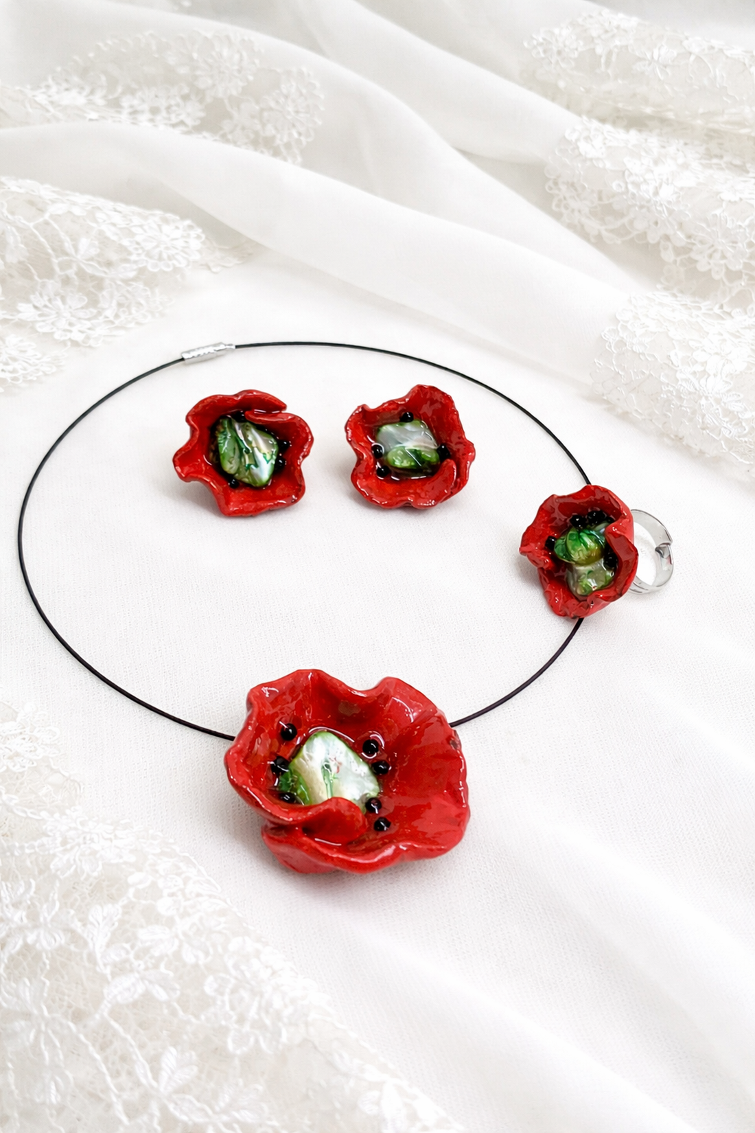 Set bijuterii -Maci 02035 - bijuterii - seturi de bijuterii - Artynos.ro