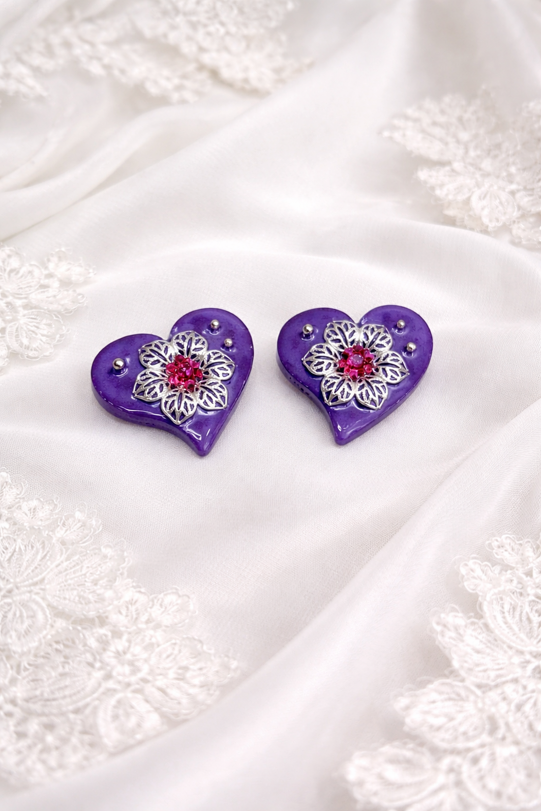 Set bijuterii handmade 02039 - bijuterii - seturi de bijuterii - Artynos.ro