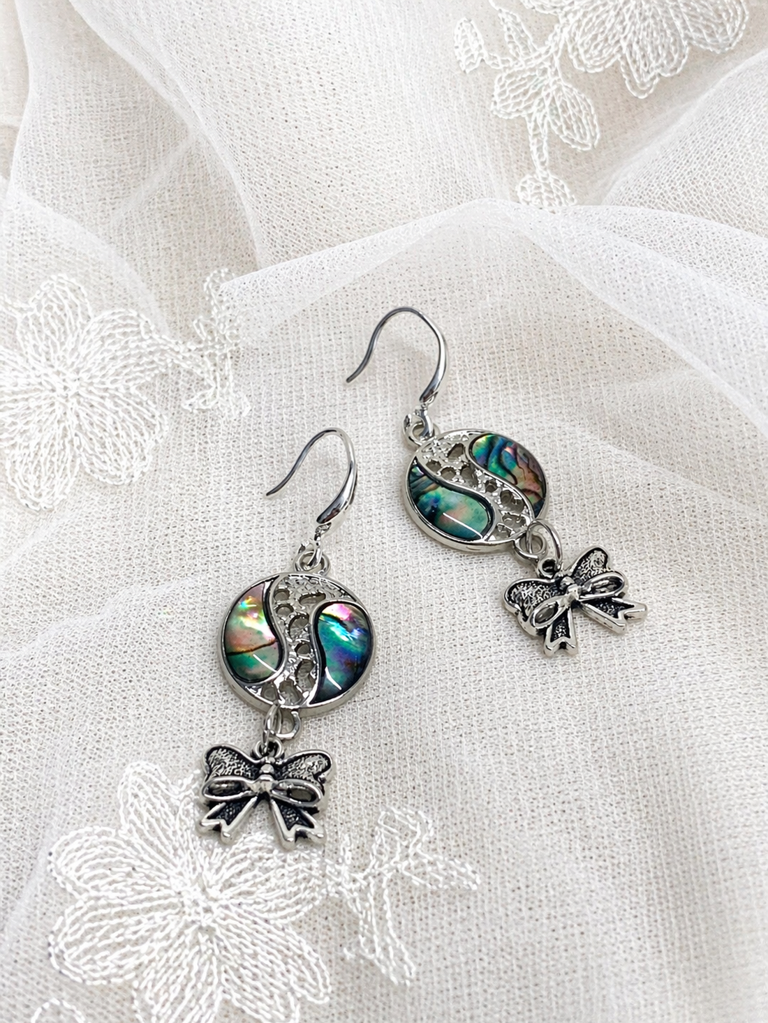 Set bijuterii cu scoici Abalone (Paua) 02058 - bijuterii - seturi de bijuterii - Artynos.ro