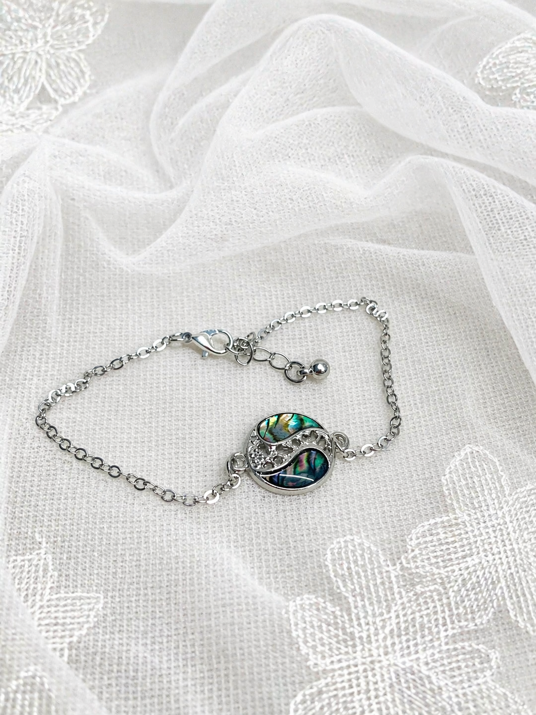 Set bijuterii cu scoici Abalone (Paua) 02058 - bijuterii - seturi de bijuterii - Artynos.ro