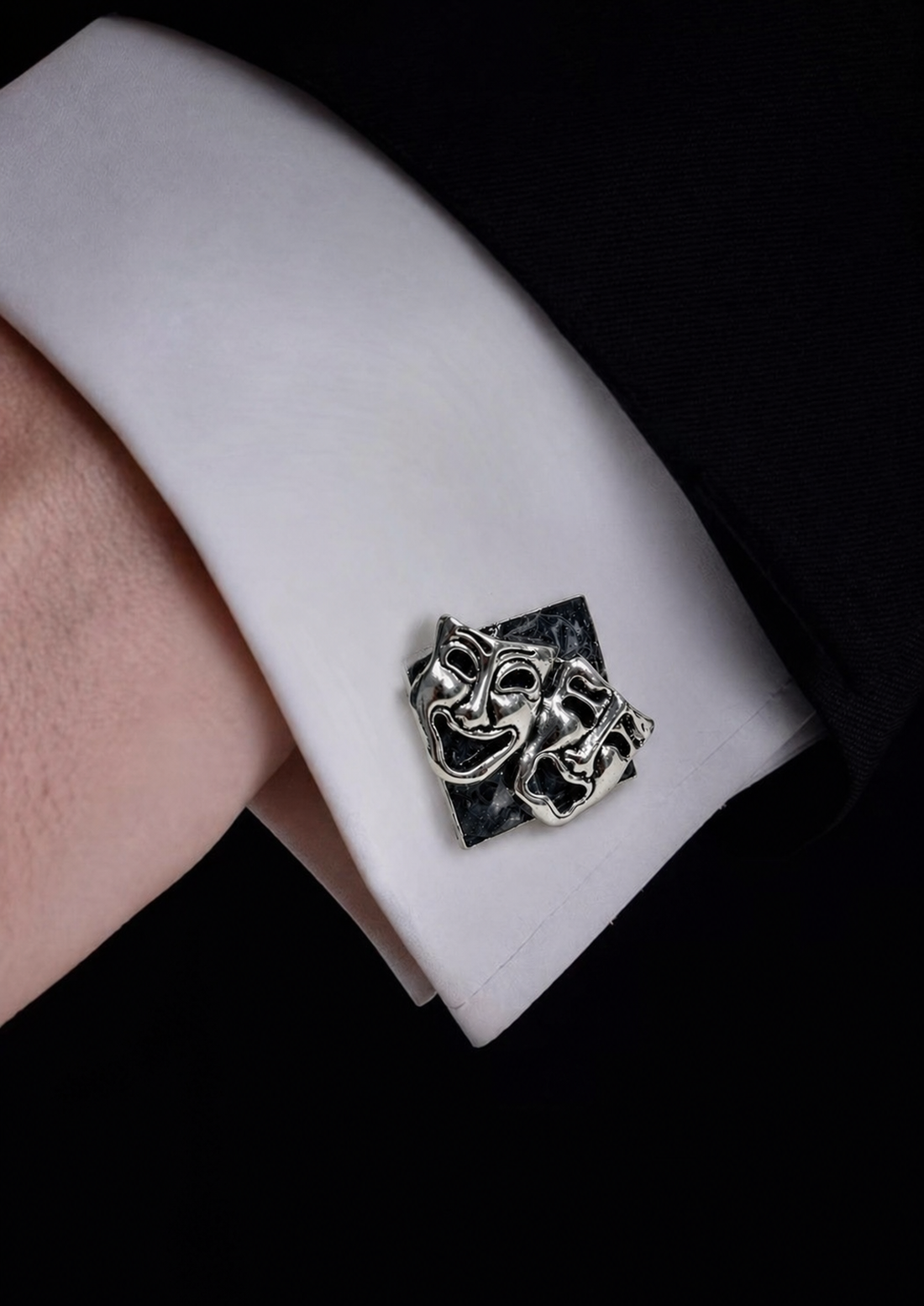 Butoni cămașă 02064 - bijuterii - butoni de manșetă - Artynos.ro