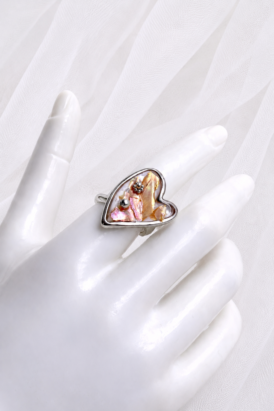 Inel Abalone 01168 - bijuterii - inele - inele cu figurine - Artynos.ro