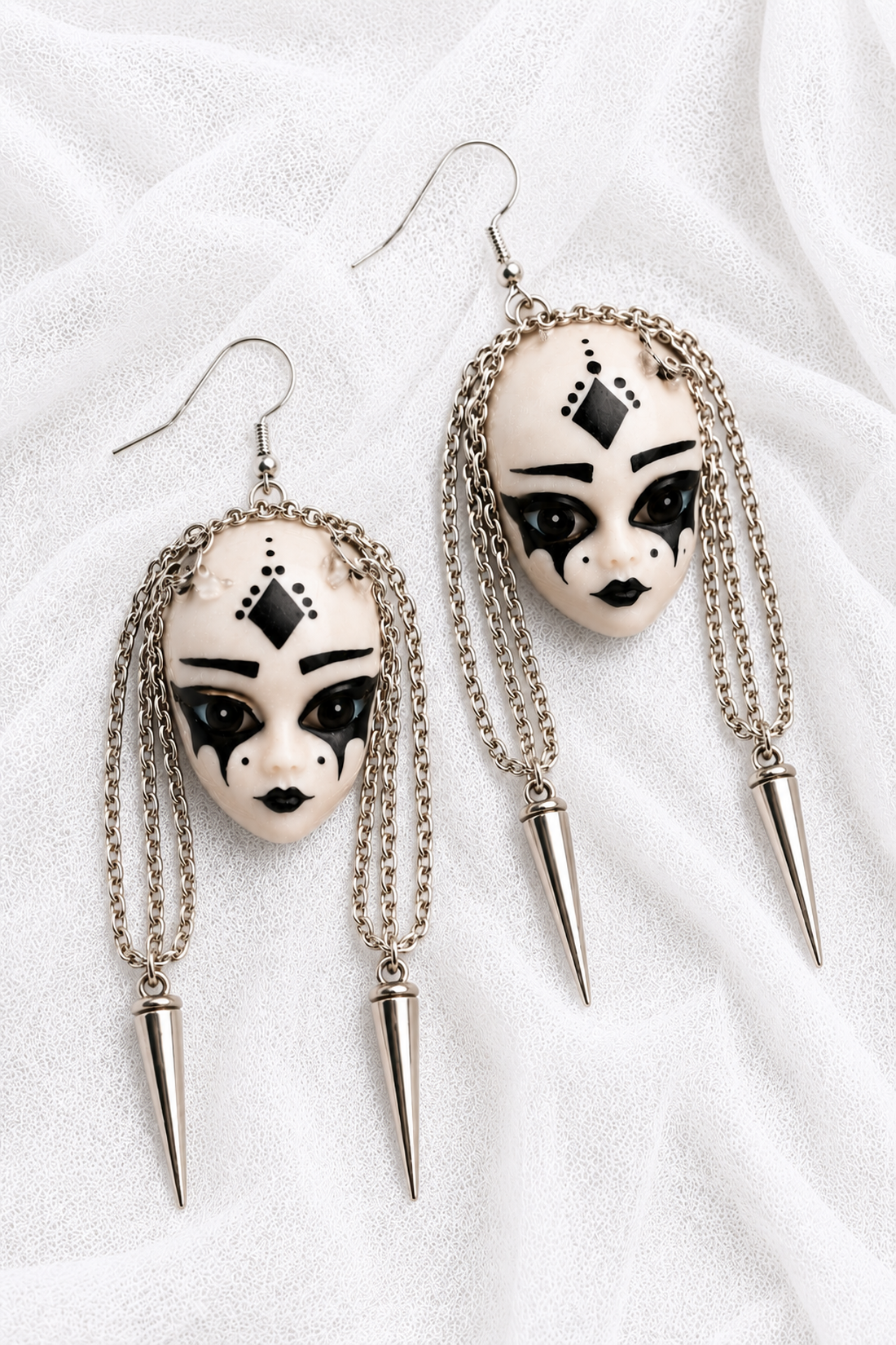 Cercei stil gotik 02106 - bijuterii - cercei - cercei cu figurine - Artynos.ro