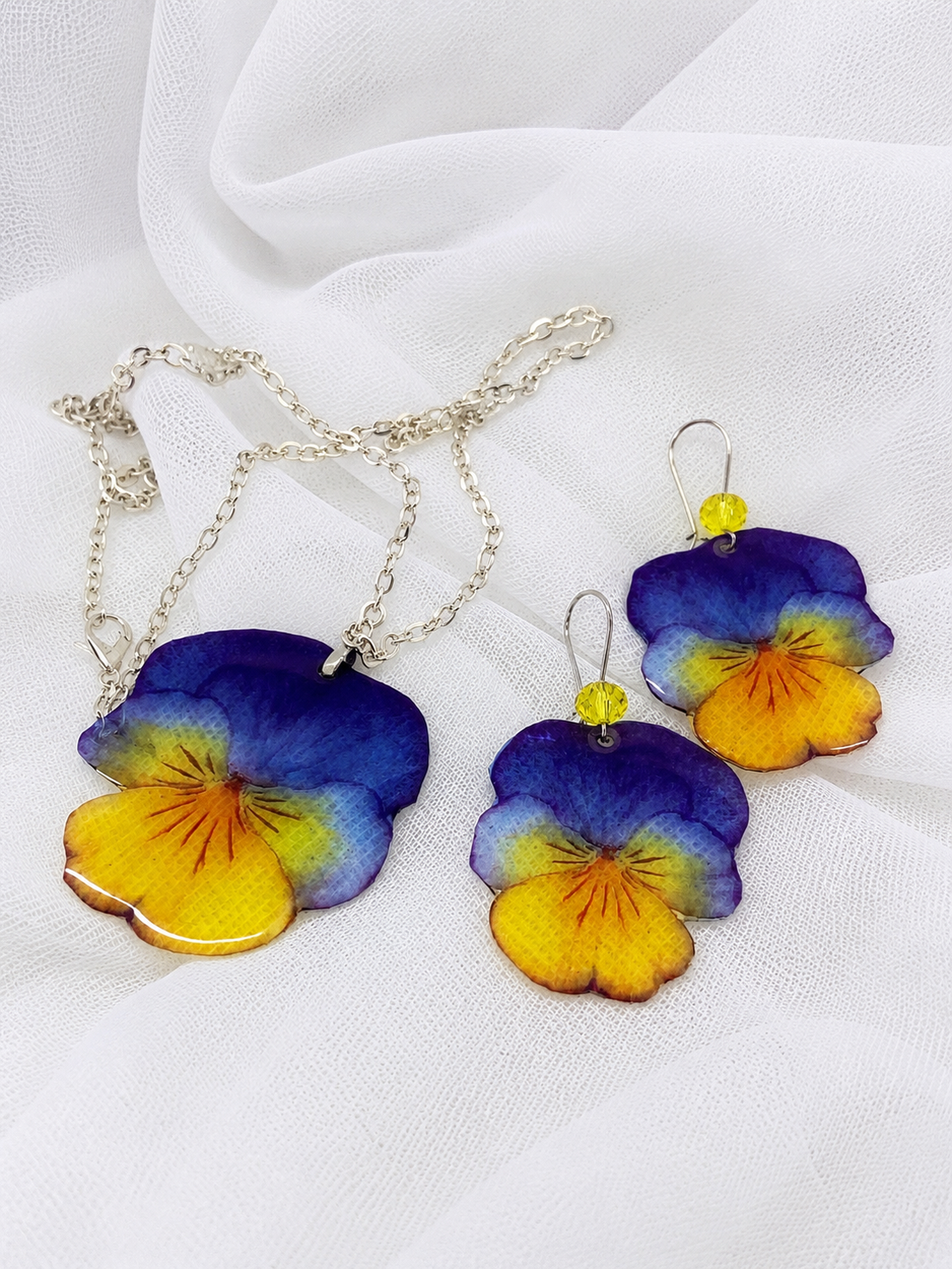 Set bijuterii Panseluțe 00519 - bijuterii - seturi de bijuterii - Artynos.ro
