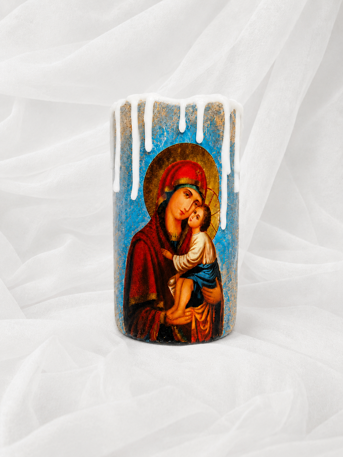 Suport lumanare-religios 02171 - casă & stil de viață - accesorii religioase - binecuvântarea casei - Artynos.ro