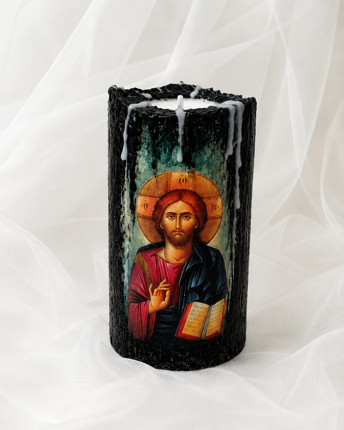 Suport lumanare-religios 02186 - casă & stil de viață - accesorii religioase - binecuvântarea casei - Artynos.ro