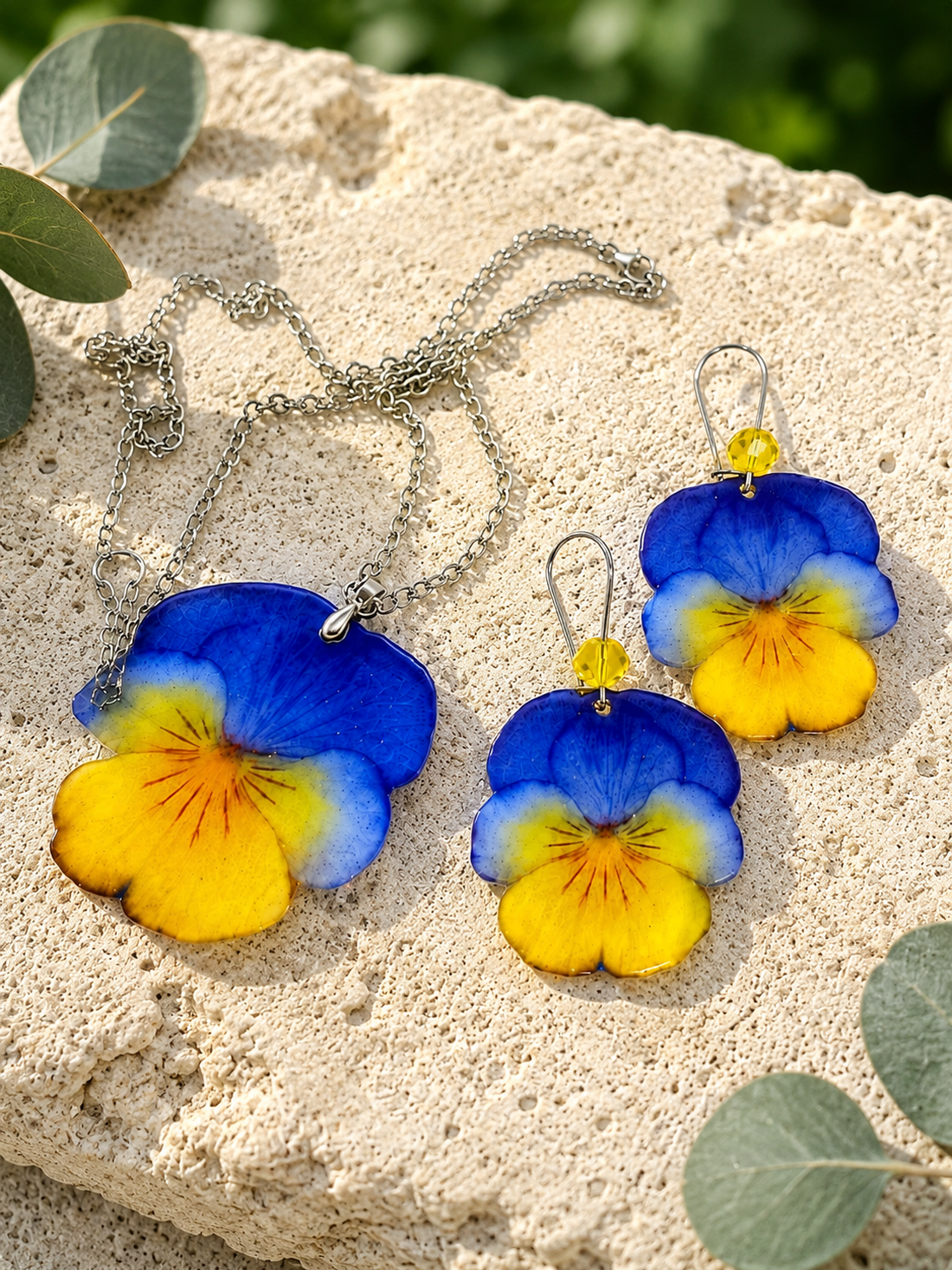Set bijuterii Panseluțe 00519 - bijuterii - seturi de bijuterii - Artynos.ro