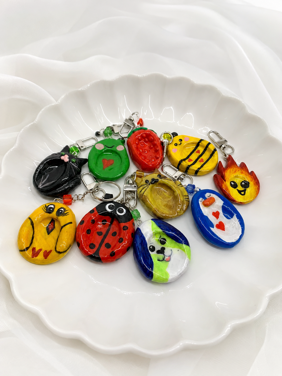 Worry Stones brelocuri antistres 02296 - genți și portofele - accesorii genți - breloc - Artynos.ro