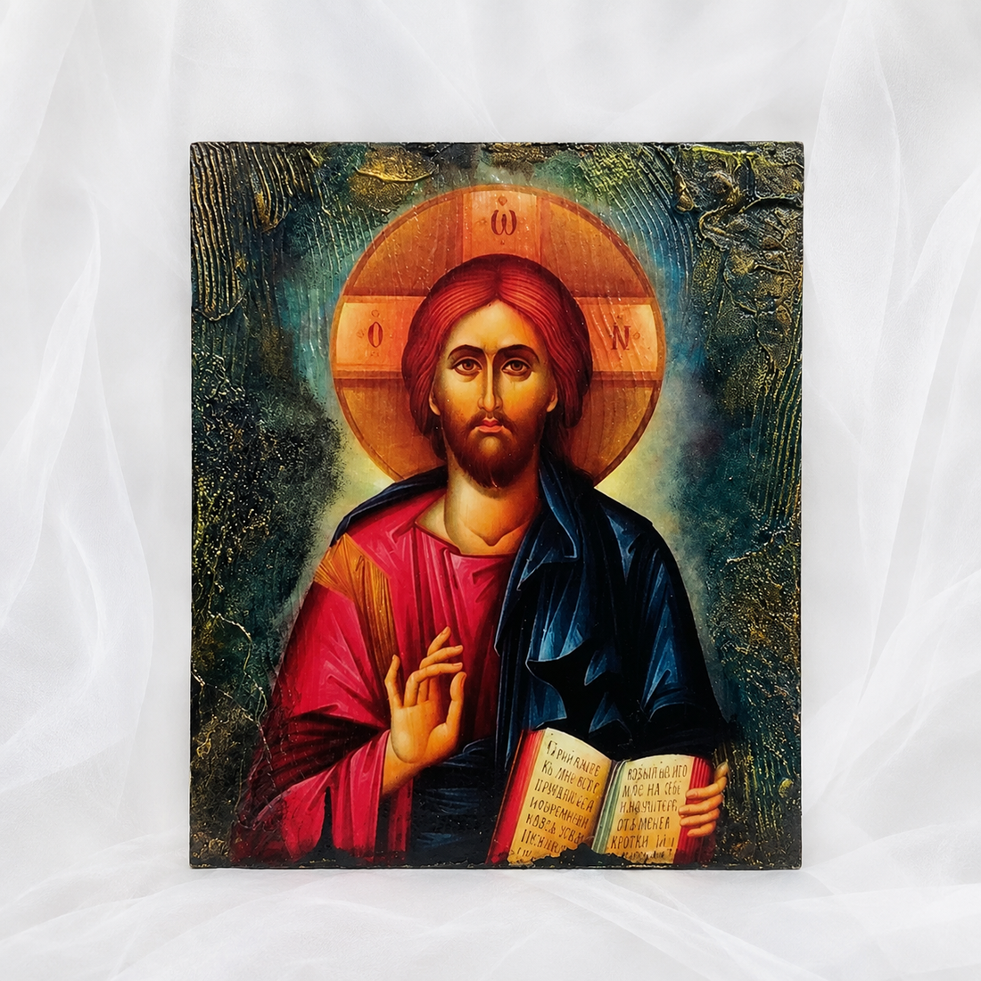 Icoana pe lemn ars 02341 - casă & stil de viață - accesorii religioase - icoane cu sfinți - Artynos.ro