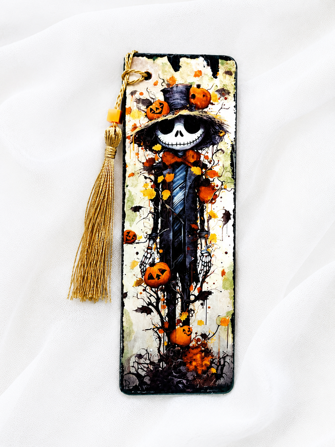 Semn carte Hallowenn 02452 - cărți și creații cu tematică muzicală, cadouri - semn de carte - Artynos.ro