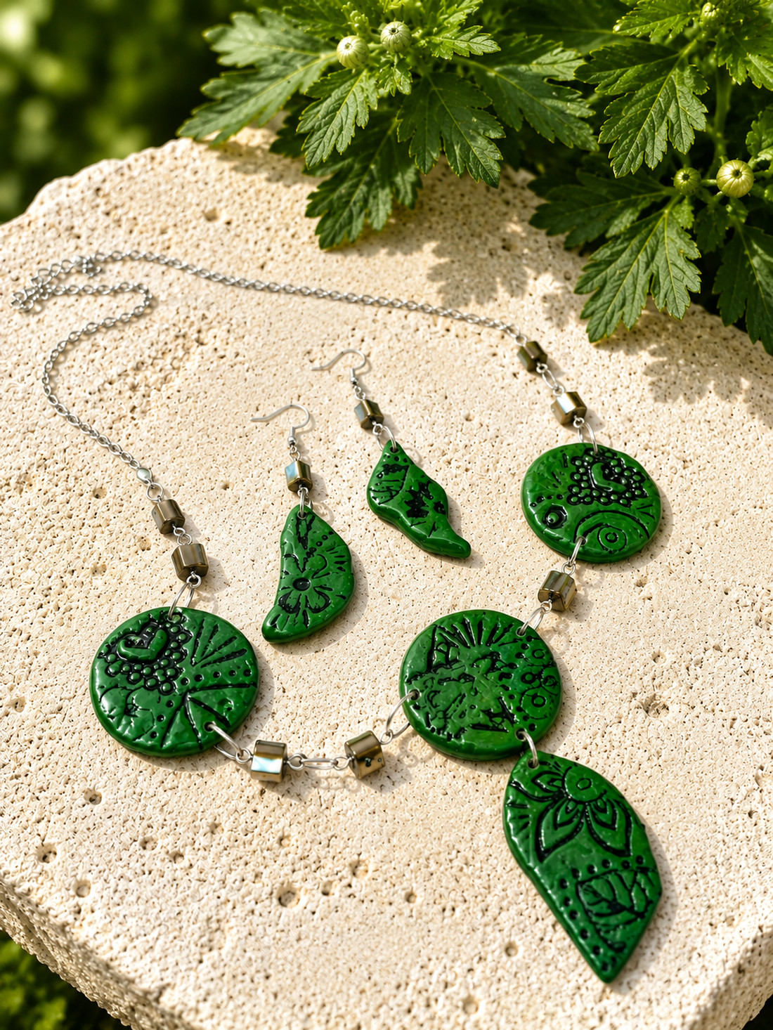 Set bijuterii -Terra 02304 - bijuterii - seturi de bijuterii - Artynos.ro