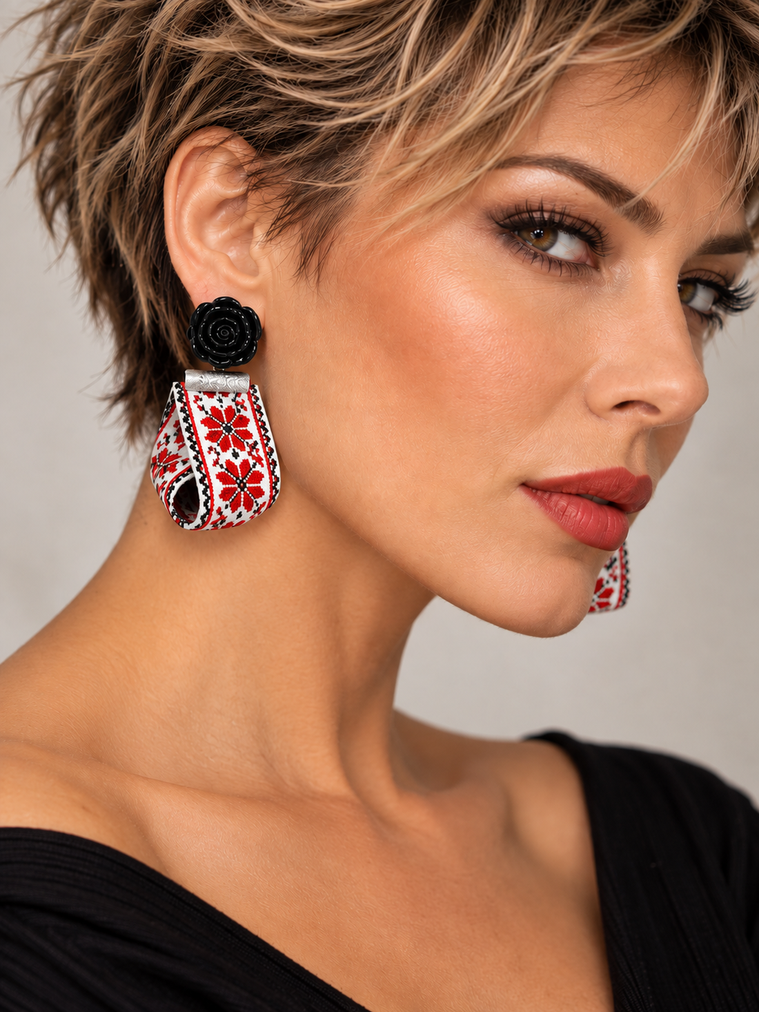 Cercei Boho 02198 - bijuterii - cercei - cercei lungi - Artynos.ro