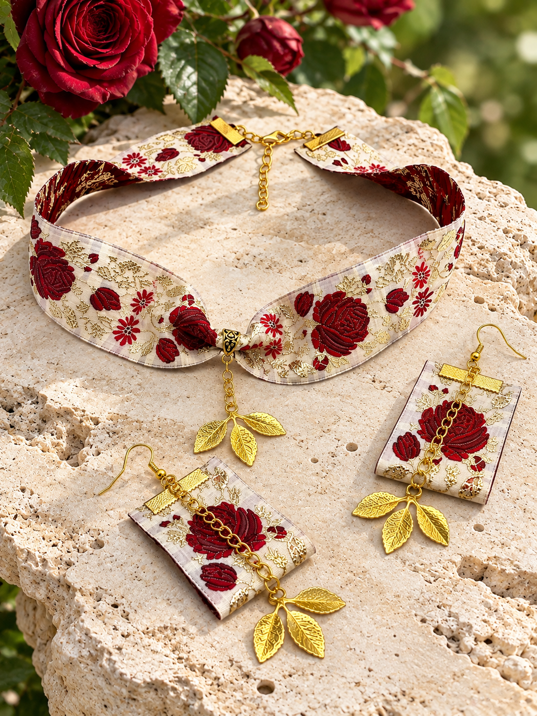 Set bijuterii Baroc 02204 - bijuterii - seturi de bijuterii - Artynos.ro