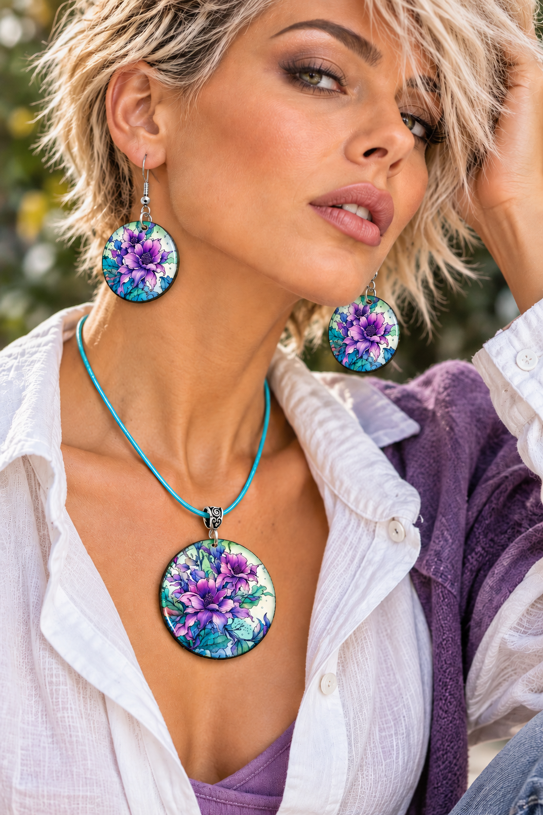 Set bijuterii casual 02536 - bijuterii - seturi de bijuterii - Artynos.ro