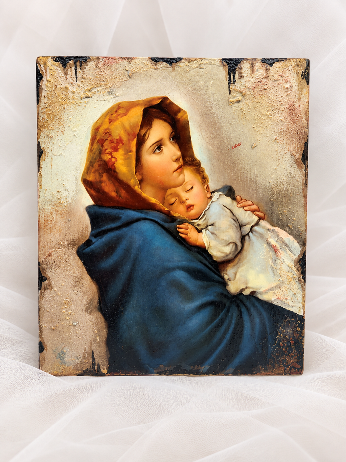 Icoana pe lemn ars 02564 - casă & stil de viață - accesorii religioase - binecuvântarea casei - Artynos.ro