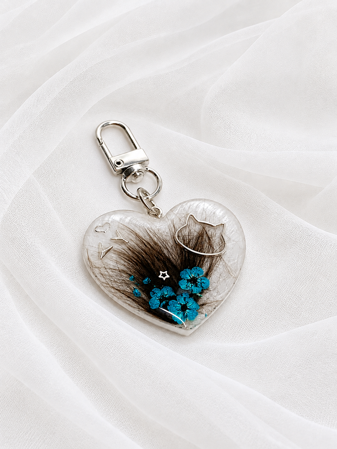 Accesoriu memorial -fire blăniță pisică 02568 - genți și portofele - accesorii genți - breloc - Artynos.ro