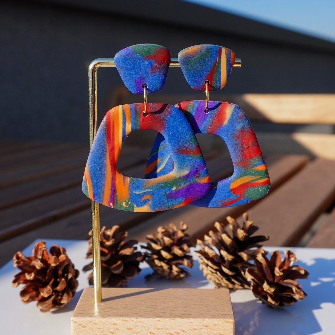 Cercei Handmade Lut Polimeric Alchemy - bijuterii - cercei - cercei agățați - Artynos.ro Cercei Handmade Lut Polimeric Alchemy - bijuterii - cercei - cercei agățați - Artynos.ro