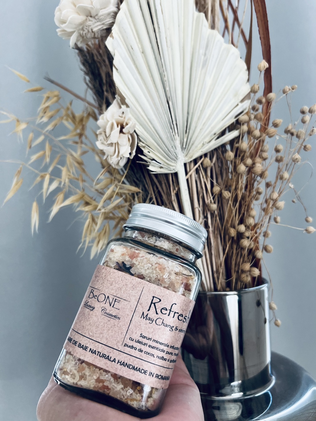 REFRESH SARE DE BAIE 100% NATURALA 200 GRAME - baie și frumusețe - săpunuri și articole de igienă - sare de baie, bombă de baie, spumă de baie - Artynos.ro