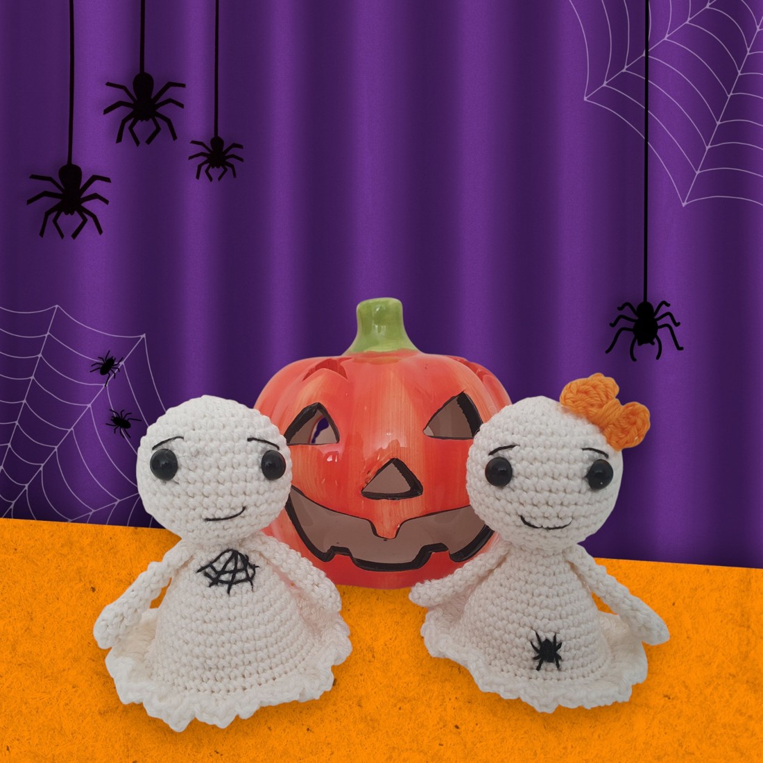 Croșetat fantomă - casă & stil de viață - accesorii pentru decorat casa - halloween - tot ce ai nevoie pentru petrecere! - ornamente de halloween - Artynos.ro