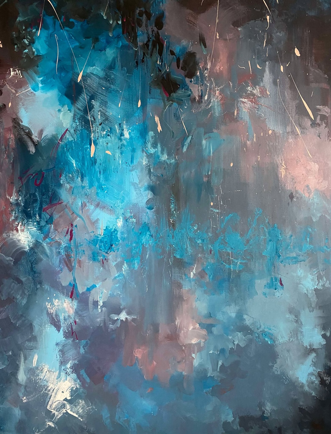 Pictură abstractă Cosmos - arte vizuale și accesorii - picturi - pictură acrilică - Artynos.ro Pictură abstractă Cosmos - arte vizuale și accesorii - picturi - pictură acrilică - Artynos.ro