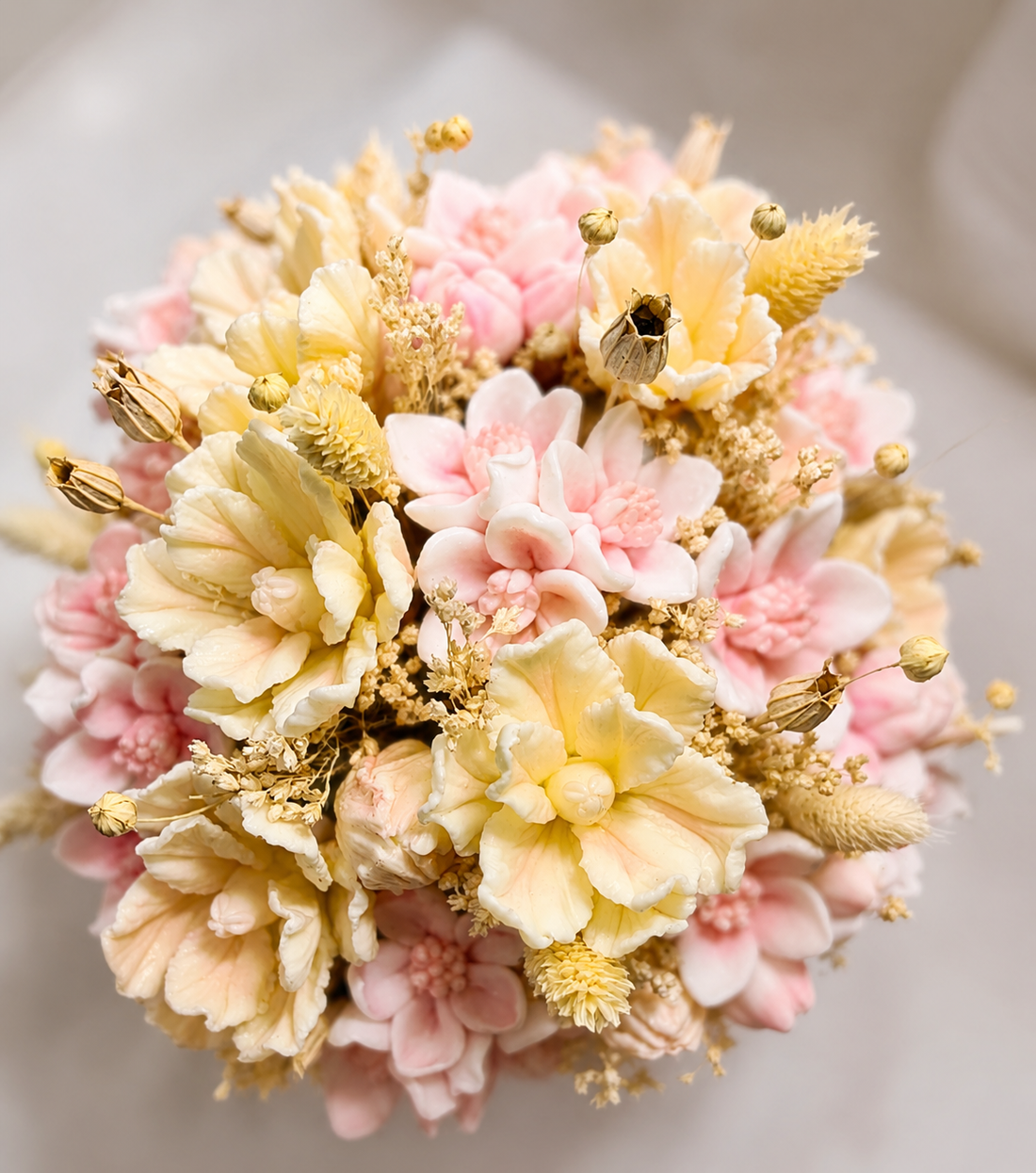 Cutie florală Blush - casă & stil de viață - decorațiuni de casă - accesorii florale - cutii cu flori - Artynos.ro