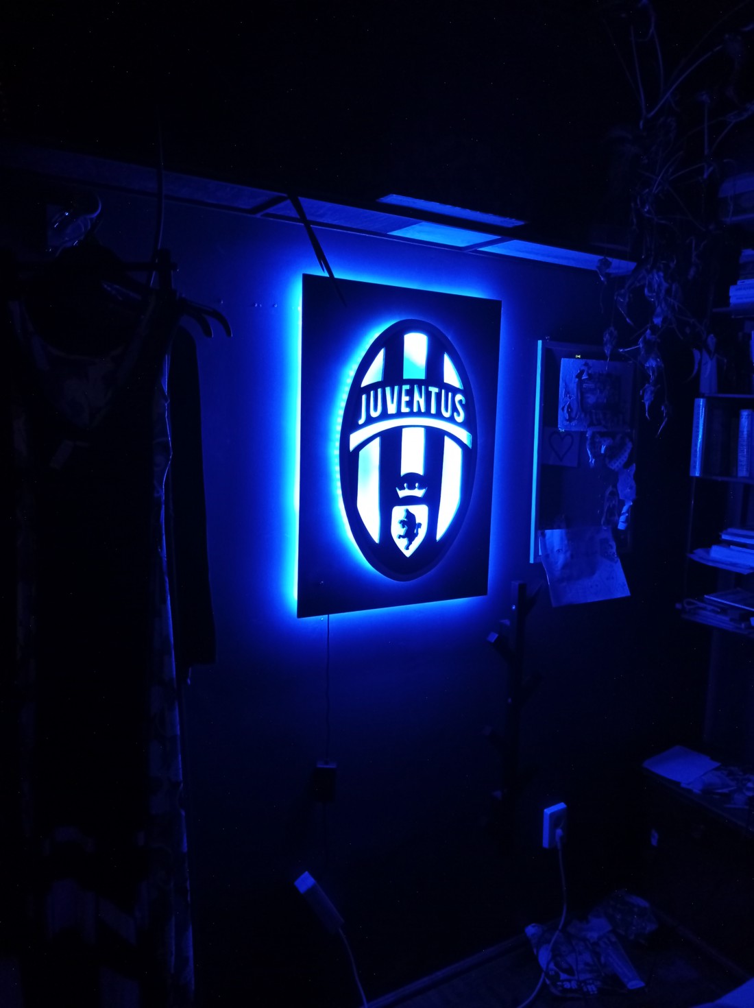 Juventus clasic - decor de perete iluminat -  - Artynos.ro