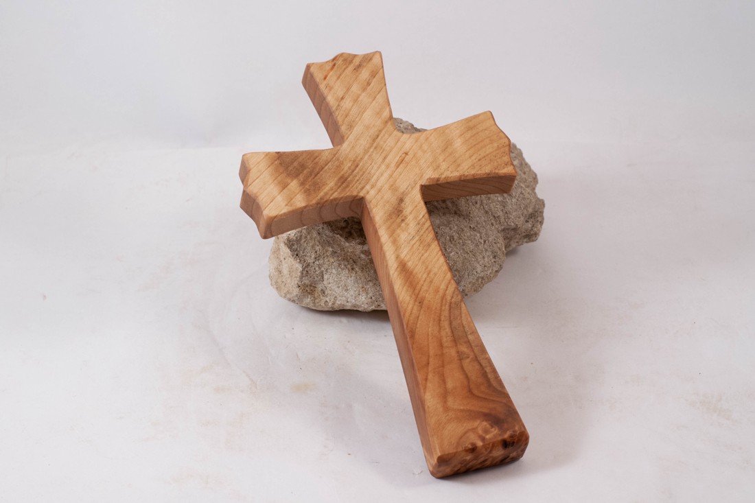 Cruce de lemn, cruce de perete  - casă & stil de viață - accesorii religioase - cruce - Artynos.ro