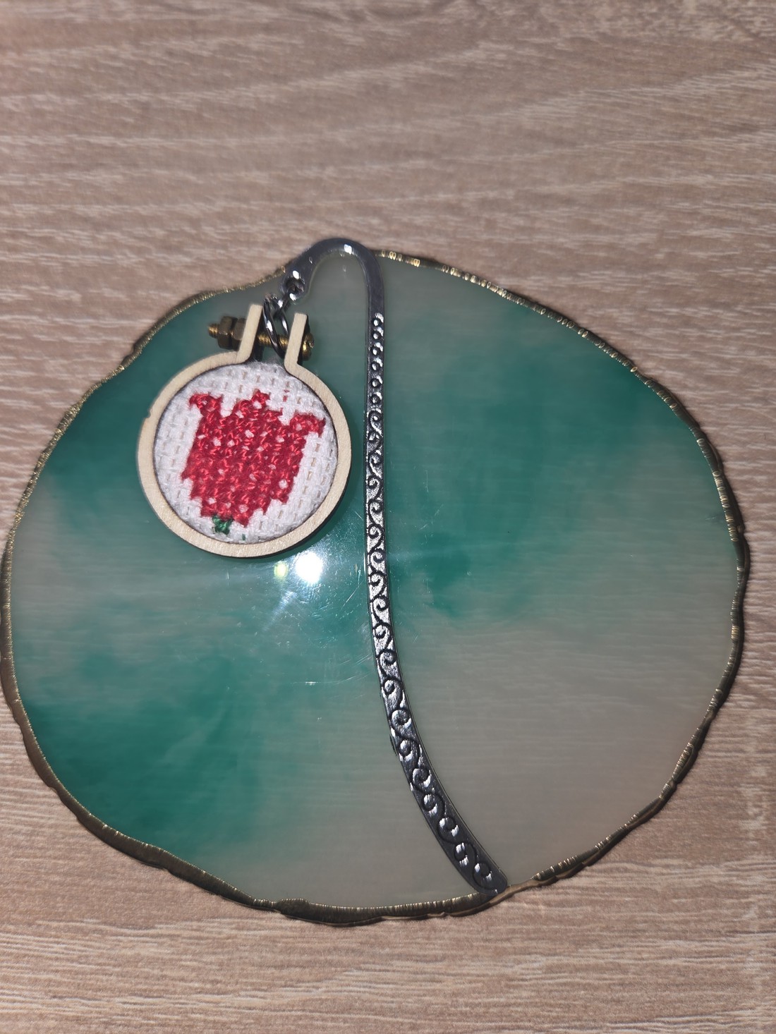 Semne de carte cu lalele - cărți și creații cu tematică muzicală, cadouri - semn de carte - Artynos.ro