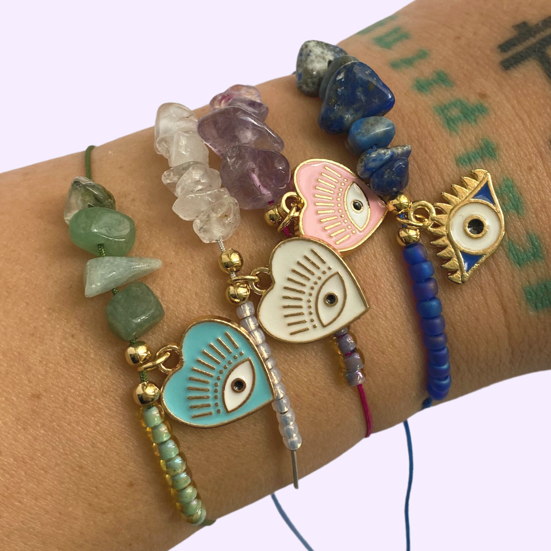 BRATARA AMETIST EVIL EYE - LINISTE SI PROTECTIE - bijuterii - brățări - brățară charm - Artynos.ro BRATARA AMETIST EVIL EYE - LINISTE SI PROTECTIE - bijuterii - brățări - brățară charm - Artynos.ro