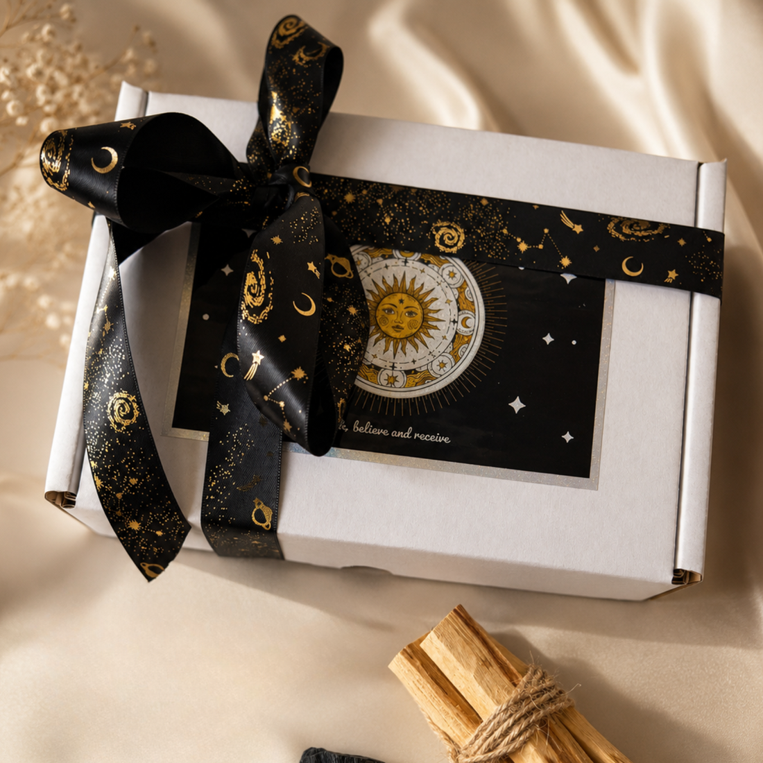 GRATUIT LA COMENZI PESTE 99 RON - Cutie personalizata cadou Black and Yang - casă & stil de viață - seturi de cadou - Artynos.ro
