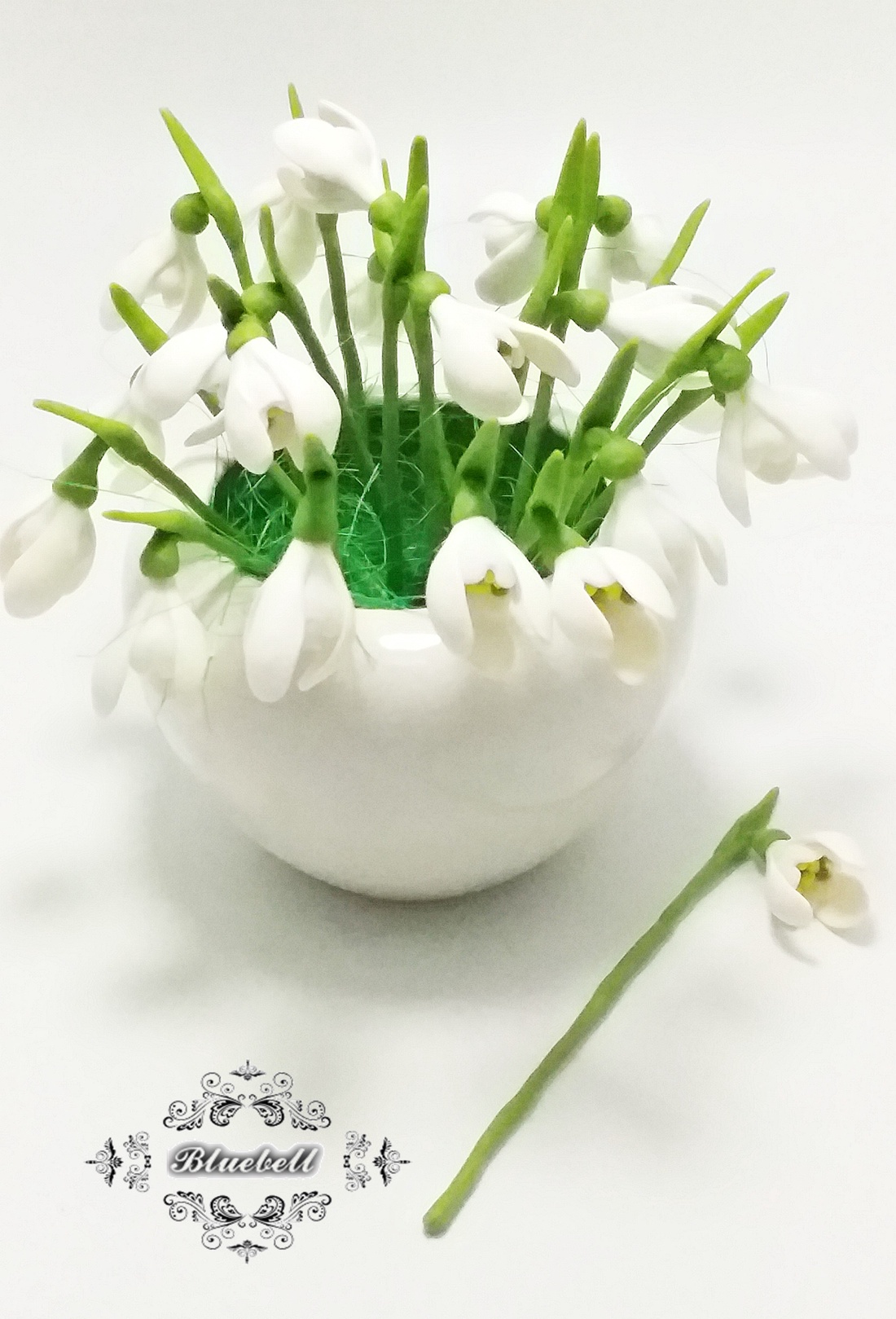 Ghiocei cu tijă - casă & stil de viață - accesorii pentru decorat casa - suport de flori - buchete de flori - Artynos.ro