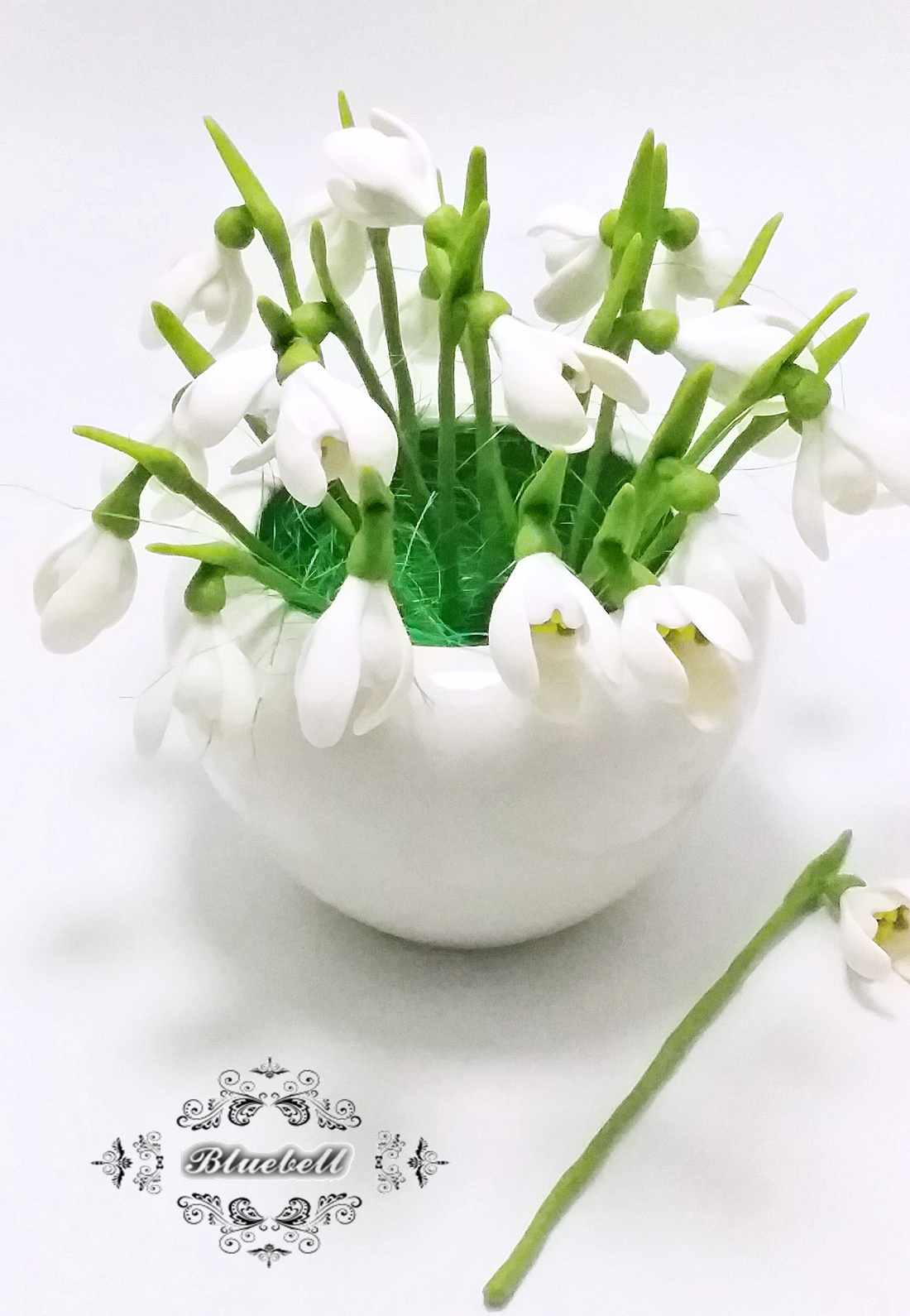 Ghiocei cu tijă - casă & stil de viață - accesorii pentru decorat casa - suport de flori - buchete de flori - Artynos.ro