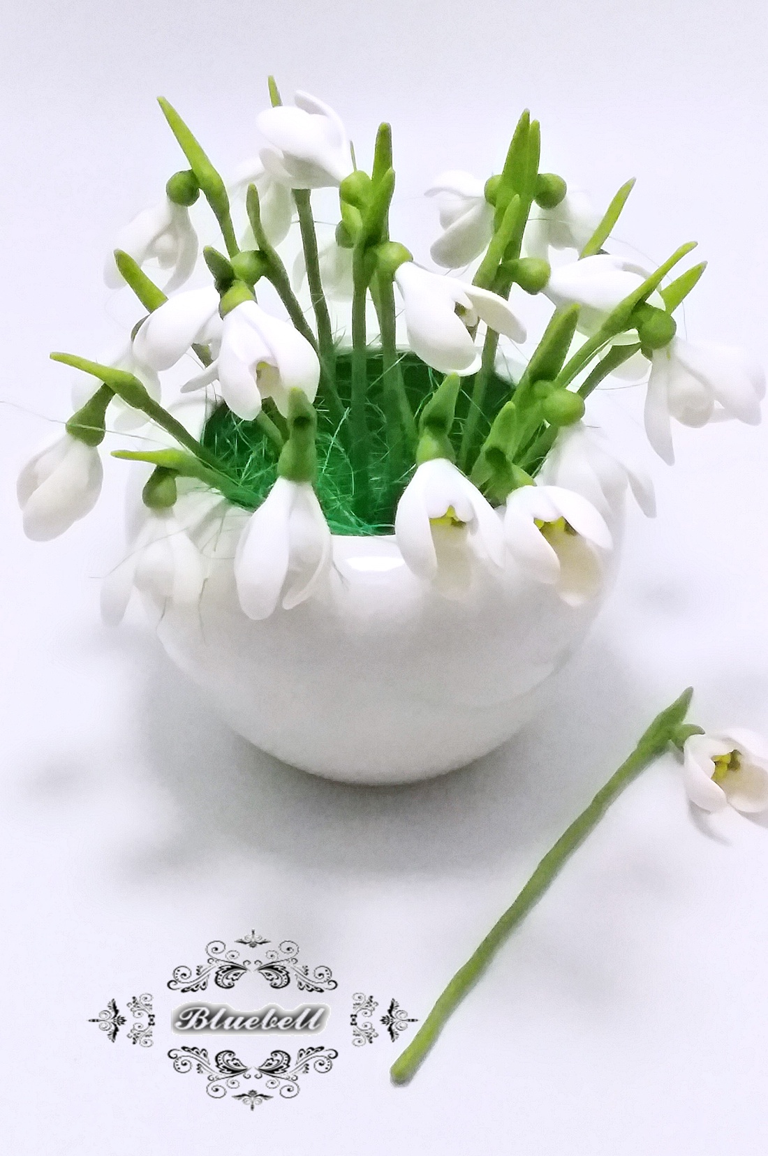 Ghiocei cu tijă - casă & stil de viață - accesorii pentru decorat casa - suport de flori - buchete de flori - Artynos.ro