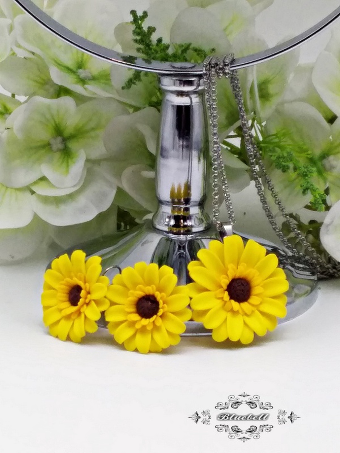 Set cu gerbera - bijuterii - seturi de bijuterii - Artynos.ro Set cu gerbera - bijuterii - seturi de bijuterii - Artynos.ro