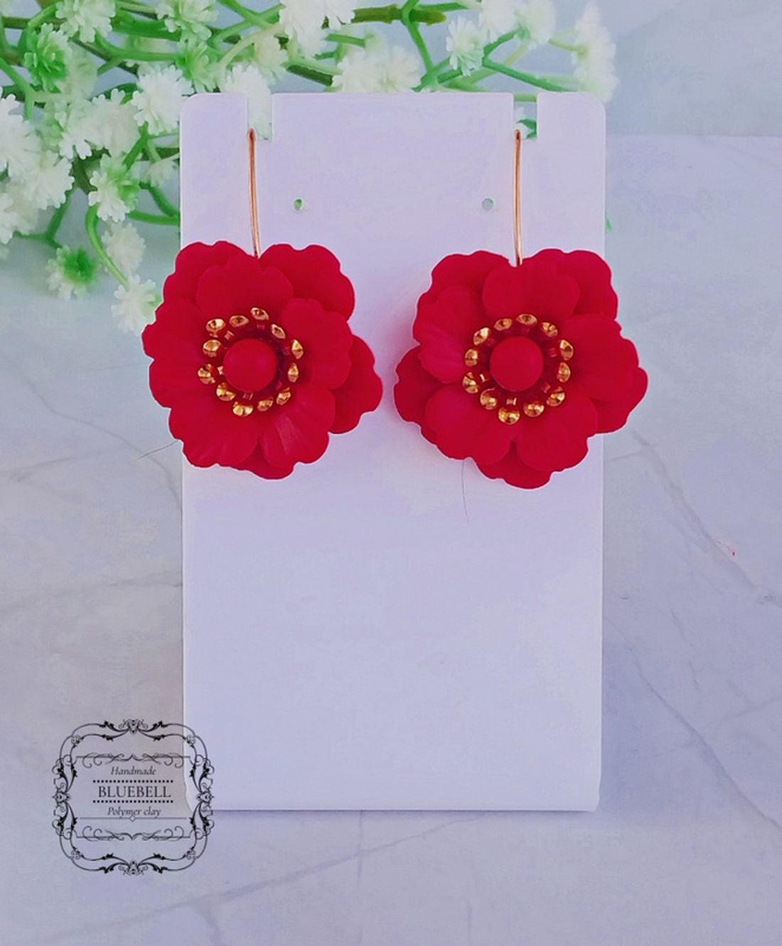 Cercei cu flori - bijuterii - cercei lungi - Artynos.ro Cercei cu flori - bijuterii - cercei lungi - Artynos.ro