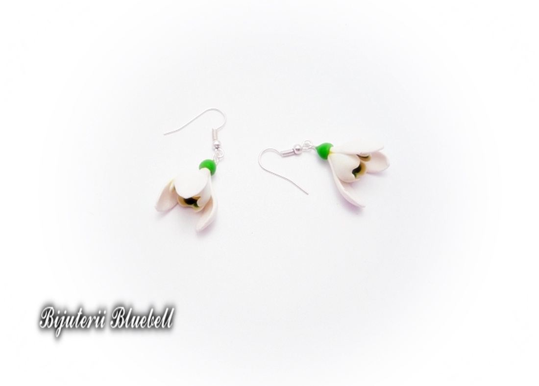 Cercei cu ghiocei - bijuterii - cercei - cercei lungi - Artynos.ro