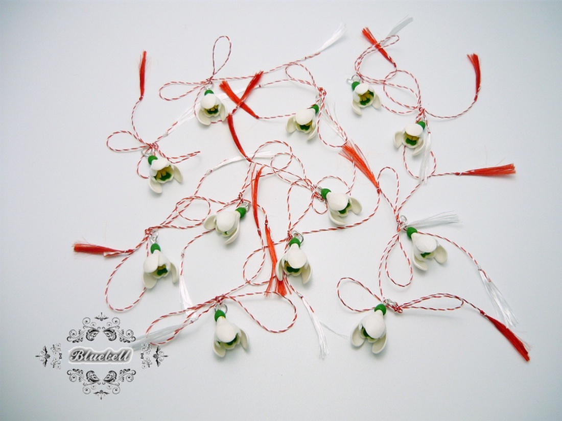 Martisoare ghiocei - bijuterii - mărțișor - Artynos.ro