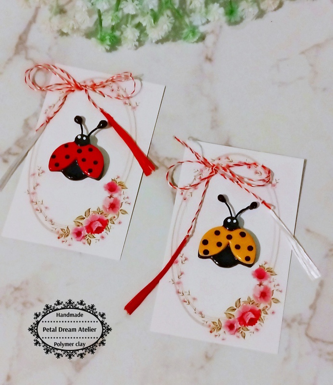 Buburuze - bijuterii - mărțișor - Artynos.ro